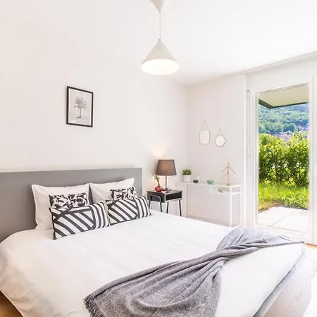 Appartement Modern 1 Bedroom At Le Bouveret. Self-checkin. Port-Valais